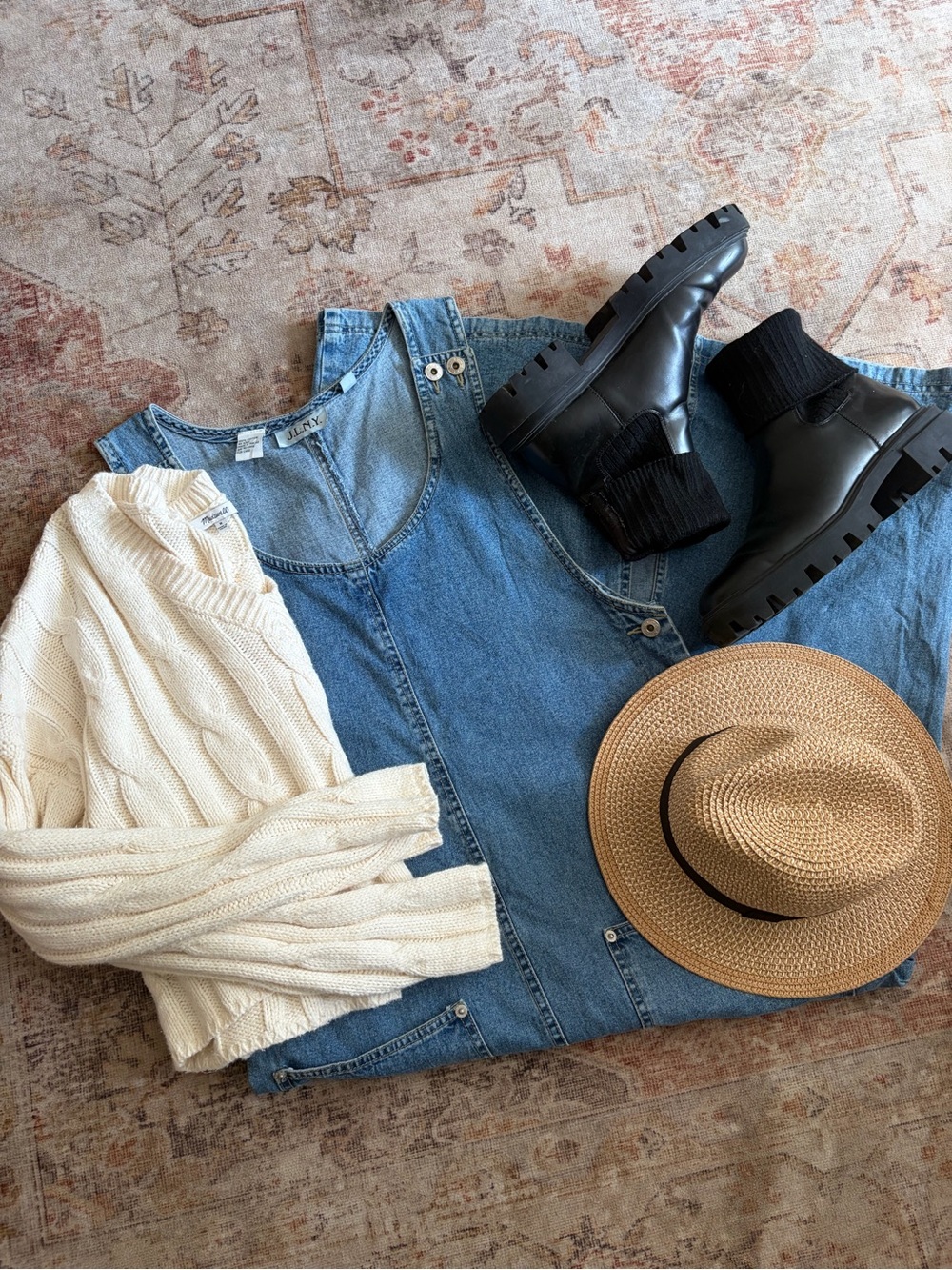 Vintage Denim Women’s Dress - XL